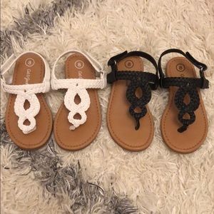 Cat & Jack Liddie sandals with box size 8